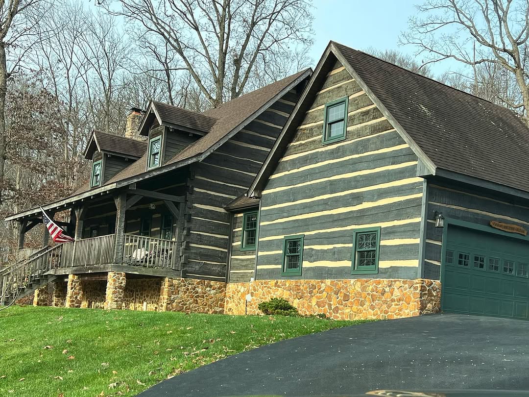 Maryland roof restoration. Before